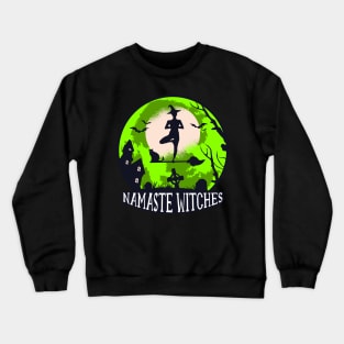 Yoga Witch Yogavidya Namaste Witches Vintage Crewneck Sweatshirt